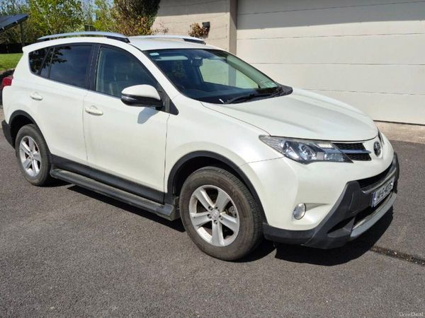Toyota RAV4 SUV, Diesel, 2014, White