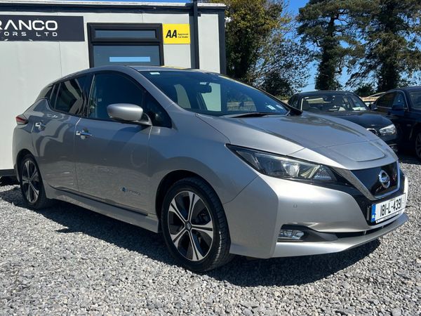 Nissan Leaf Hatchback, Electric, 2018, Silver