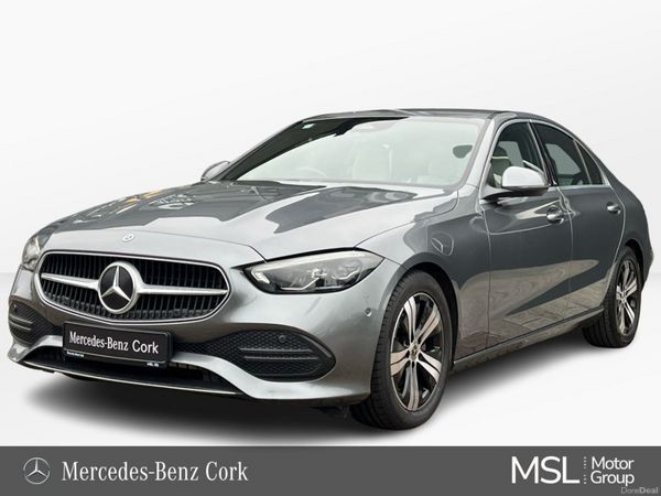 Mercedes-Benz C-Class Saloon, Petrol Hybrid, 2023, Grey