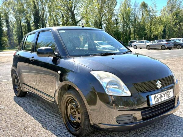 Suzuki Swift Hatchback, Petrol, 2008, Black