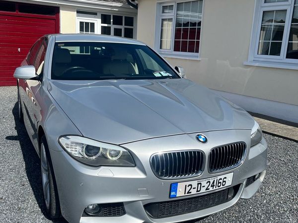 BMW 5-Series Saloon, Diesel, 2012, Silver