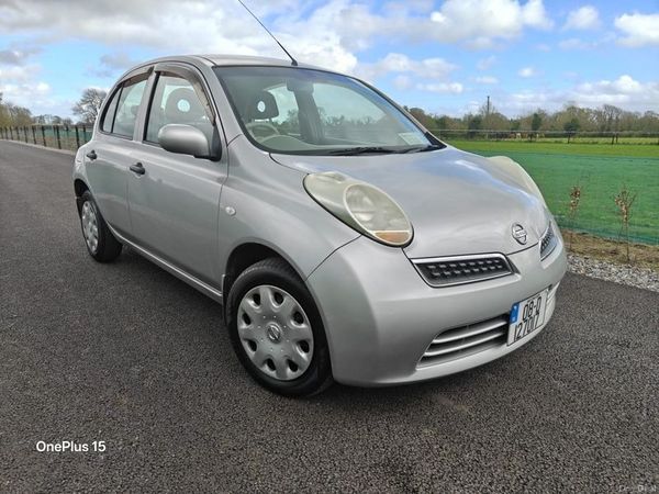 Nissan March Hatchback, Petrol, 2008, Silver