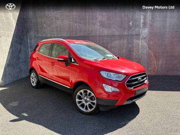 Ford EcoSport Hatchback, Petrol, 2018, Red