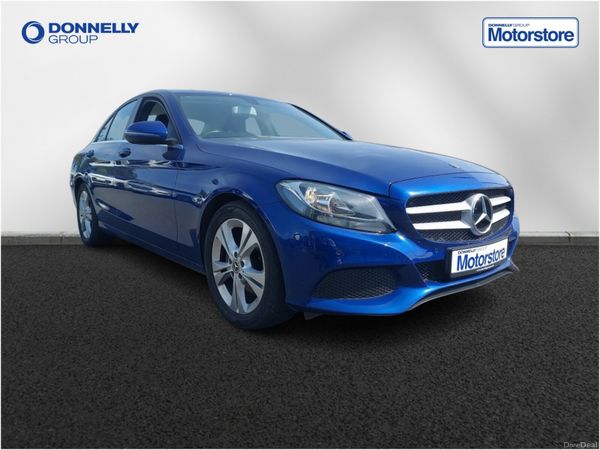 Mercedes-Benz C-Class Saloon, Diesel, 2018, Blue
