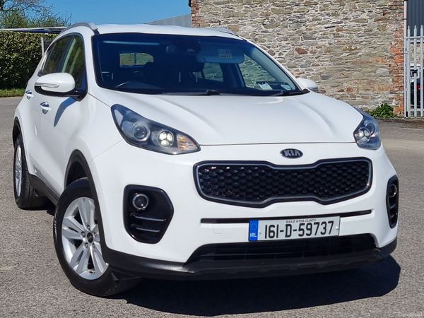 Kia Sportage SUV, Diesel, 2016, White