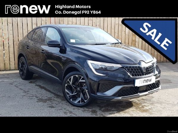 Renault Arkana Hatchback, Petrol, 2024, Black