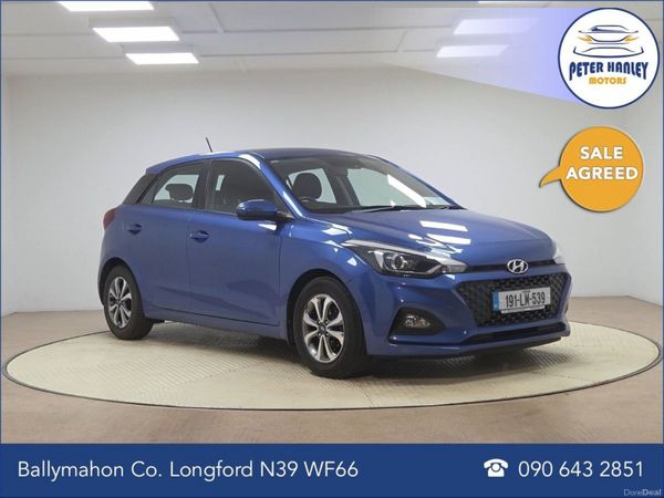 Hyundai i20 Hatchback, Petrol, 2019, Blue