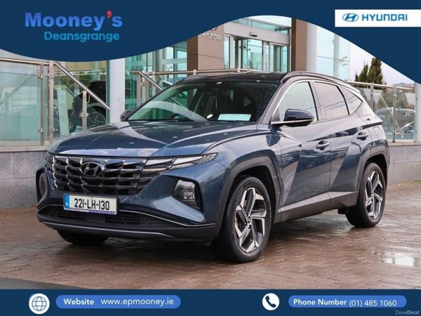 Hyundai Tucson SUV, Petrol Plug-in Hybrid, 2022, Blue