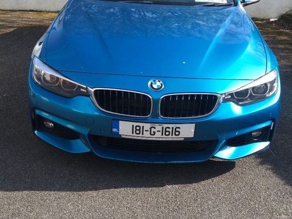 BMW 4-Series Saloon, Diesel, 2018, Blue