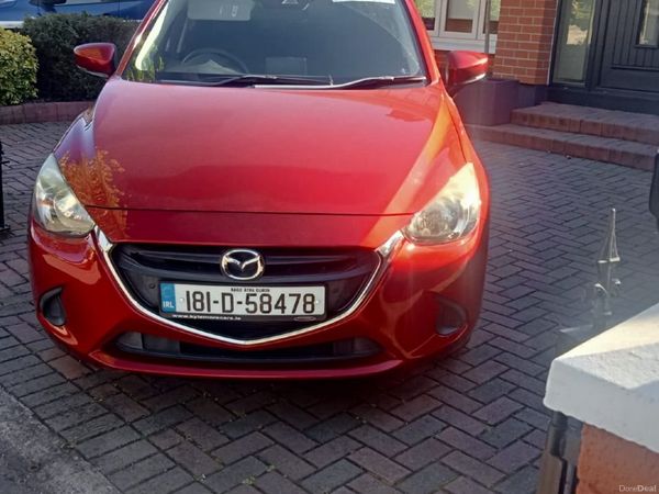 Mazda Demio MPV, Petrol, 2018, Red
