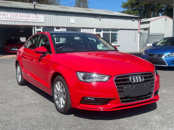 Audi A3 Saloon, Petrol, 2014, Red