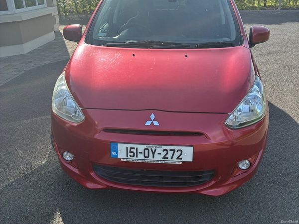 Mitsubishi Space Star Hatchback, Petrol, 2015, Red
