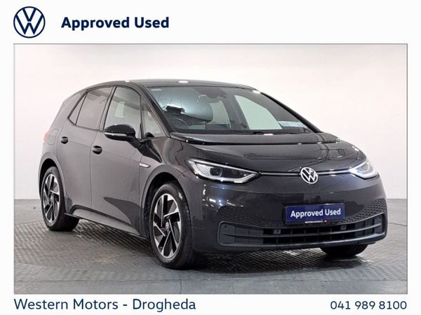 Volkswagen ID.3 Hatchback, Electric, 2021, Grey