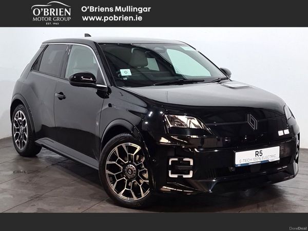 Renault 5 E-Tech Hatchback, Electric, 2026, Black