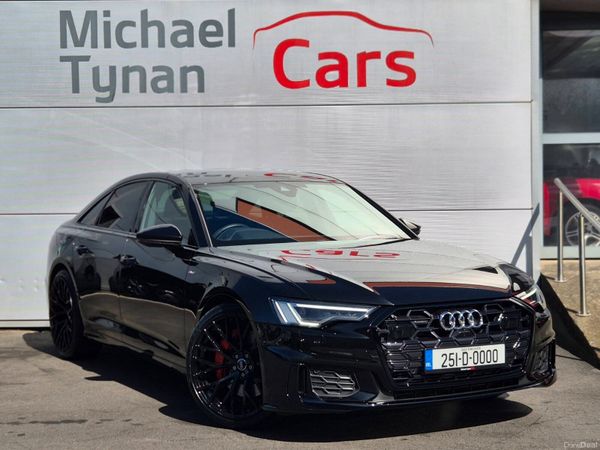 Audi A6 Saloon, Petrol Plug-in Hybrid, 2025, Black