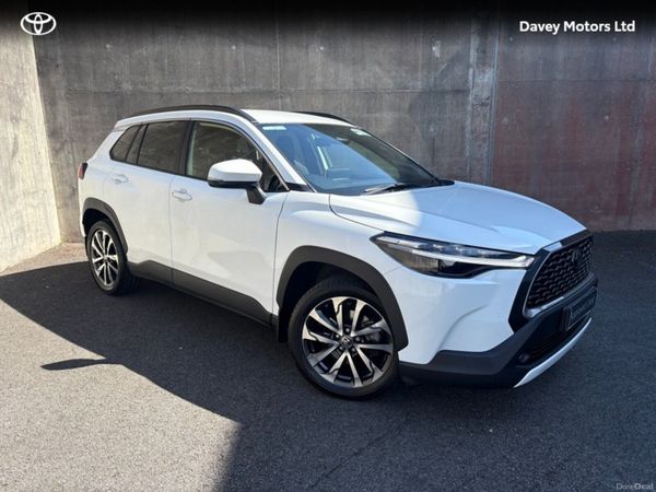 Toyota Corolla Cross Hatchback, Petrol Hybrid, 2024, White