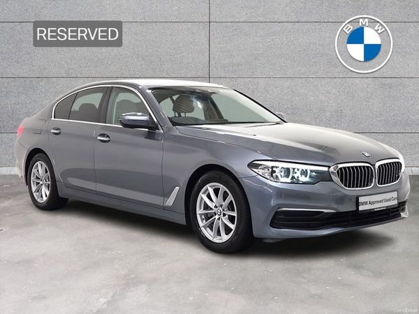 BMW 5-Series Saloon, Diesel, 2018, Blue