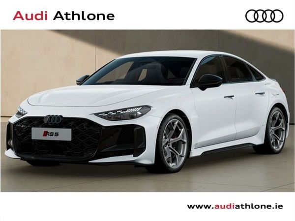 Audi RS5 Saloon, Petrol Plug-in Hybrid, 2026, White