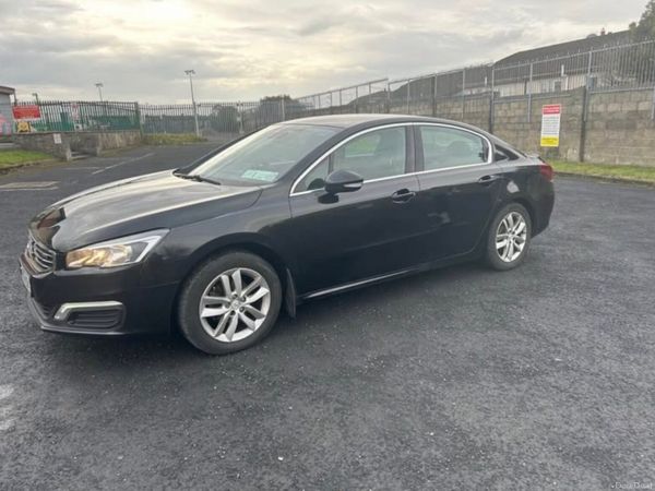 Peugeot 508 Saloon, Diesel, 2016, Black