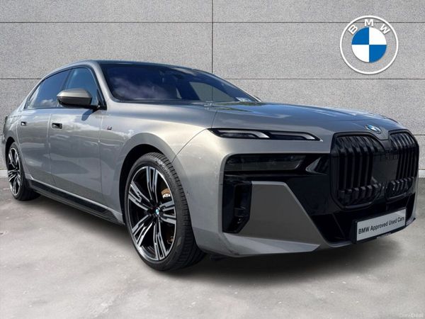 BMW 7-Series Saloon, Petrol Plug-in Hybrid, 2023, Grey