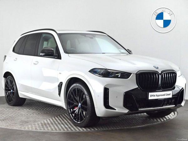 BMW X5 SUV, Petrol Plug-in Hybrid, 2024, White