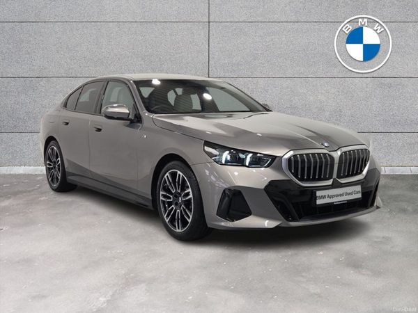 BMW 5-Series Saloon, Petrol, 2024, Grey