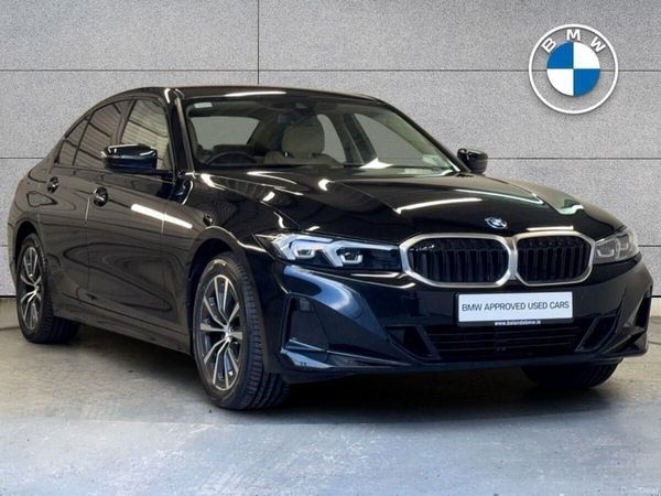 BMW 3-Series Saloon, Petrol Plug-in Hybrid, 2024, Black