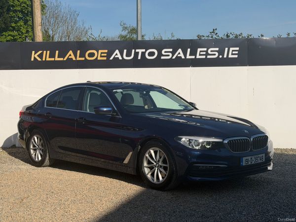 BMW 5-Series Saloon, Diesel, 2019, Blue