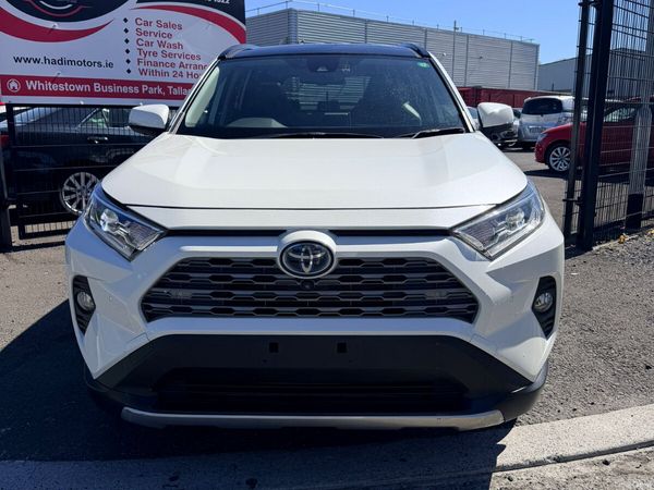 Toyota RAV4 SUV, Petrol Hybrid, 2021, White
