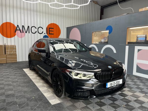 BMW 5-Series Saloon, Diesel, 2019, Black