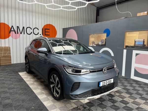 Volkswagen ID.4 SUV, Electric, 2022, Blue
