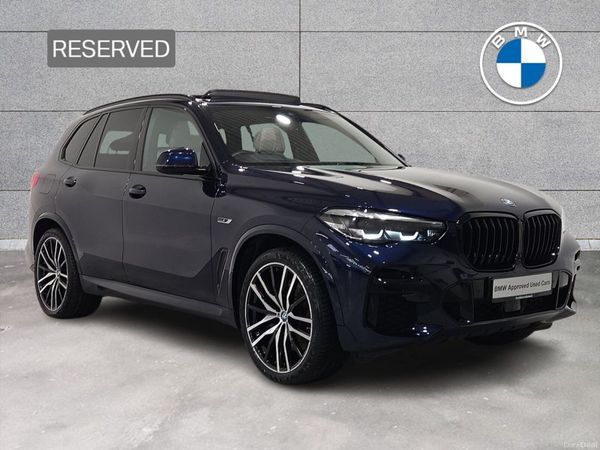 BMW X5 SUV, Petrol Plug-in Hybrid, 2023, Blue