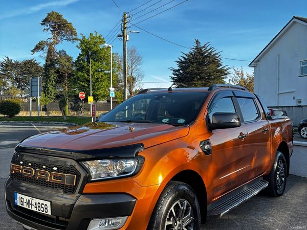 Ford Ranger Crew Cab, Diesel, 2016, Orange