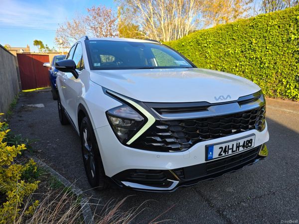 Kia Sportage SUV, Petrol Hybrid, 2024, White