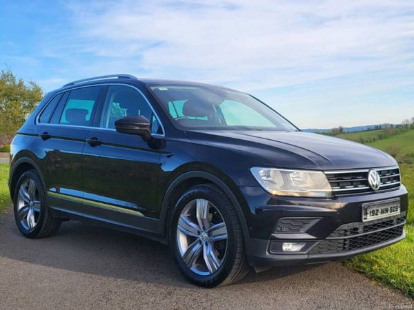 Volkswagen Tiguan SUV, Diesel, 2019, Black