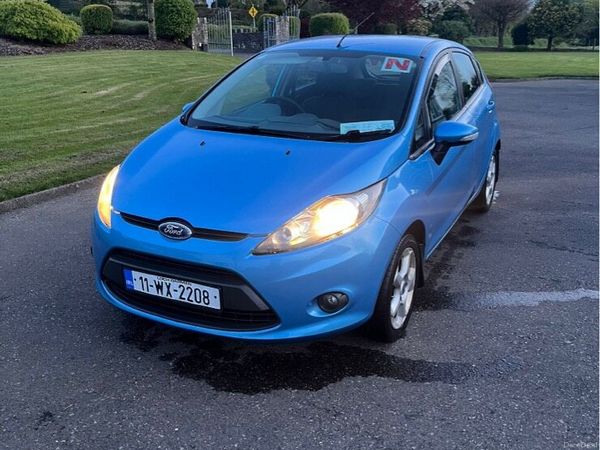 Ford Fiesta Hatchback, Petrol, 2011, Blue