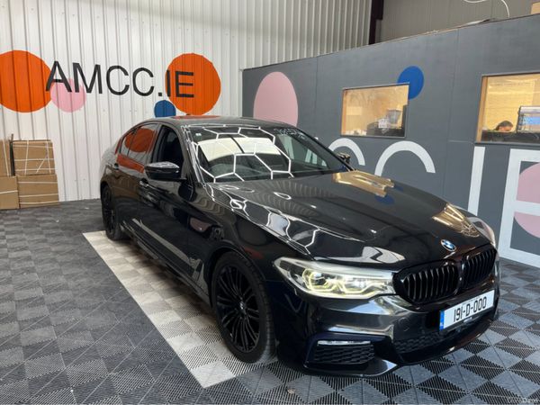 BMW 5-Series Saloon, Diesel, 2019, Black