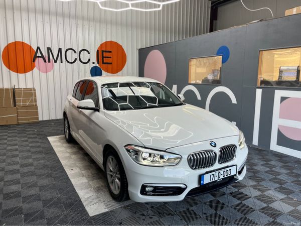BMW 1-Series Hatchback, Diesel, 2017, White