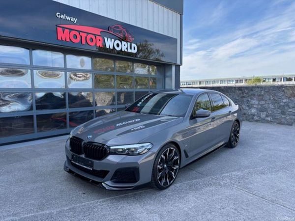 BMW 5-Series Saloon, Petrol Plug-in Hybrid, 2021, Grey