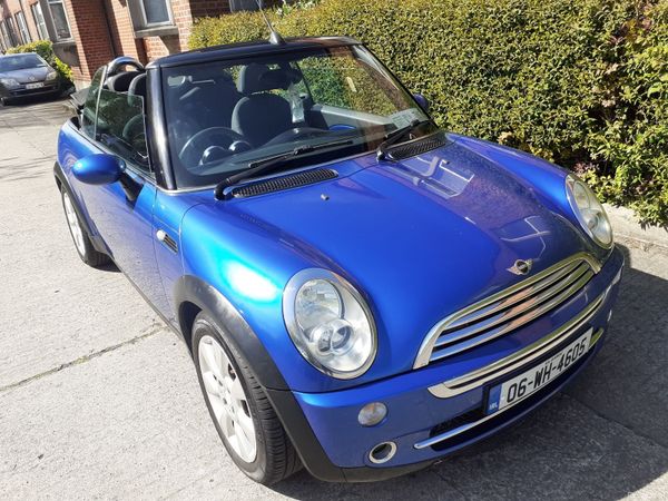 Mini One Convertible, Petrol, 2006, Blue