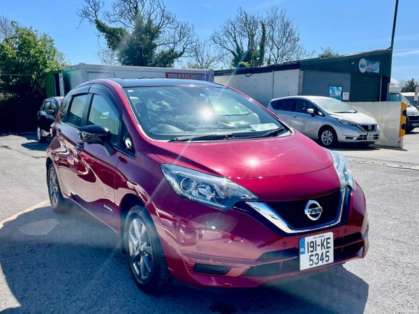Nissan Note MPV, Petrol Hybrid, 2019, Red