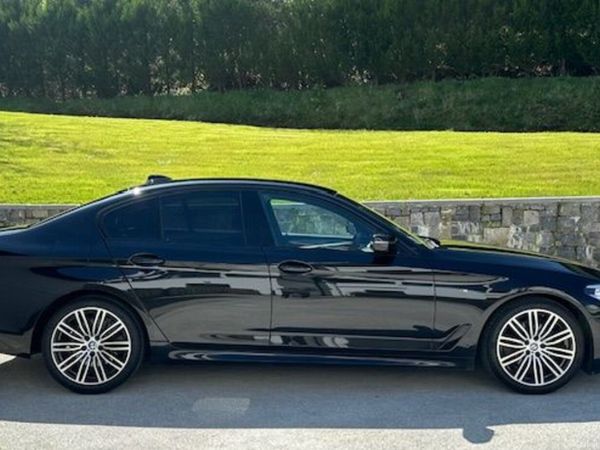 BMW 5-Series Saloon, Diesel, 2019, Black
