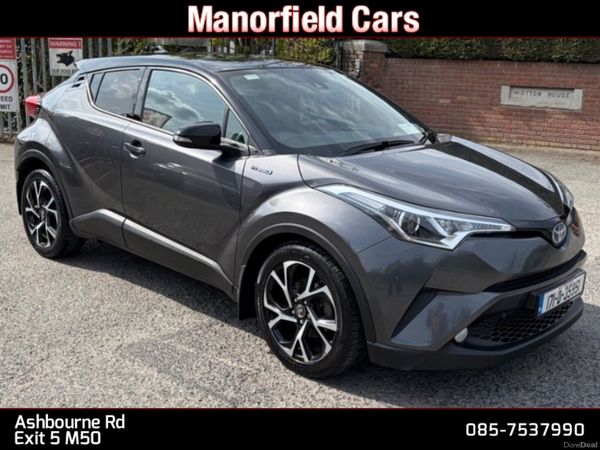 Toyota C-HR SUV, Petrol Hybrid, 2017, Grey