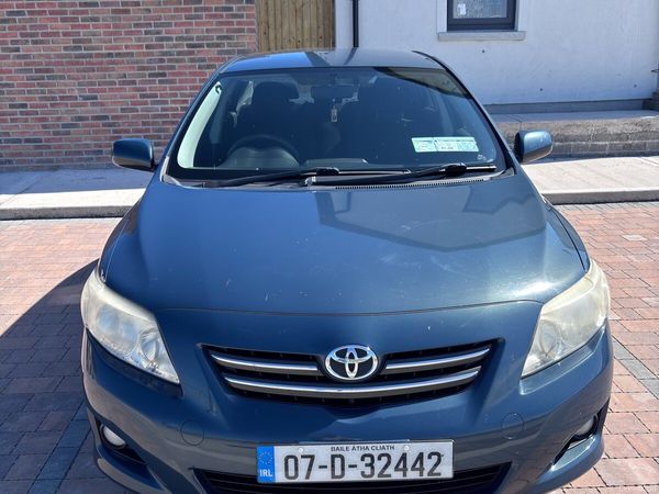 Toyota Corolla Saloon, Petrol, 2007, Blue