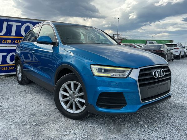 Audi Q3 SUV, Petrol, 2016, Blue
