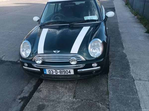 Mini Cooper Hatchback, Petrol, 2003, Green