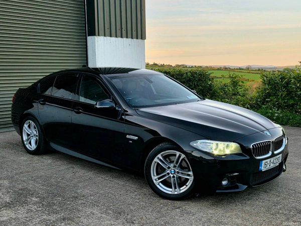 BMW 5-Series Saloon, Diesel, 2015, Black