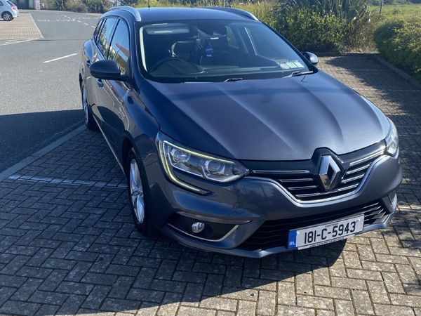 Renault Megane Estate, Diesel, 2018, Grey