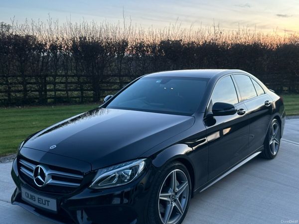 Mercedes-Benz C-Class Saloon, Diesel, 2018, Black