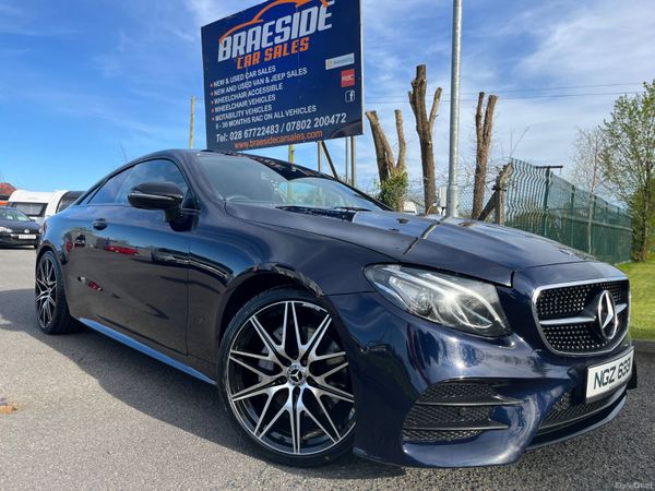 Mercedes-Benz E-Class Coupe, Diesel, 2019, Blue
